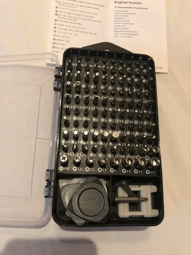 Trusă profesională de desfăcut telefoane mobile – fotografia 3 din 8