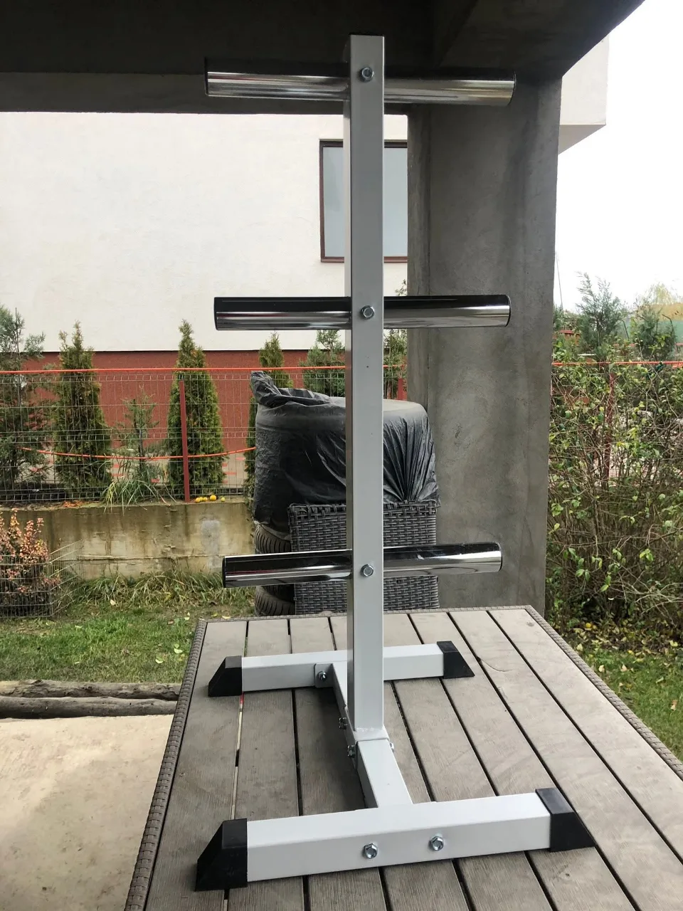 Suport discuri olimpice cu 3 bare 50/51mm – Cluj-Napoca, Cluj