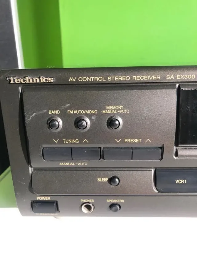 Amplituner receiver Technics SA-EX 300 – fotografia 8 din 8