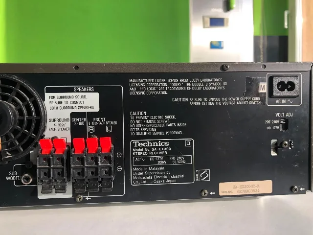 Amplituner receiver Technics SA-EX 300 – fotografia 4 din 8
