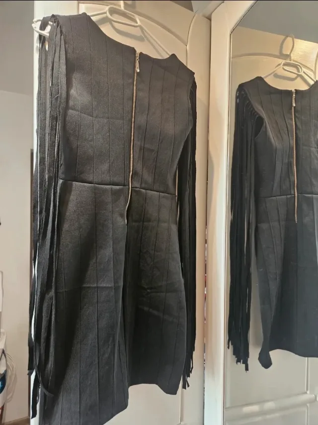 Rochie Bandage Neagră L&S – fotografia 4 din 5