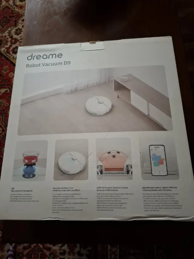 Robot aspirator vacuum D 9. nou. – fotografia 3 din 3