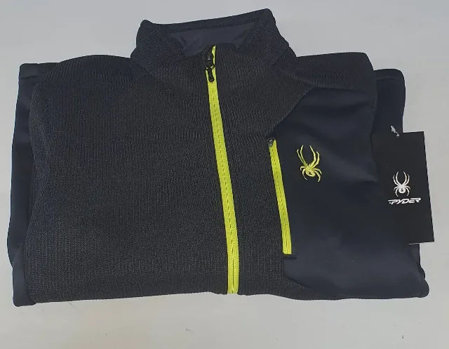 Spyder Jachetă Fleece Bărbați S – Produs Impecabil – Nou cu Etichetă – fotografia 3 din 6
