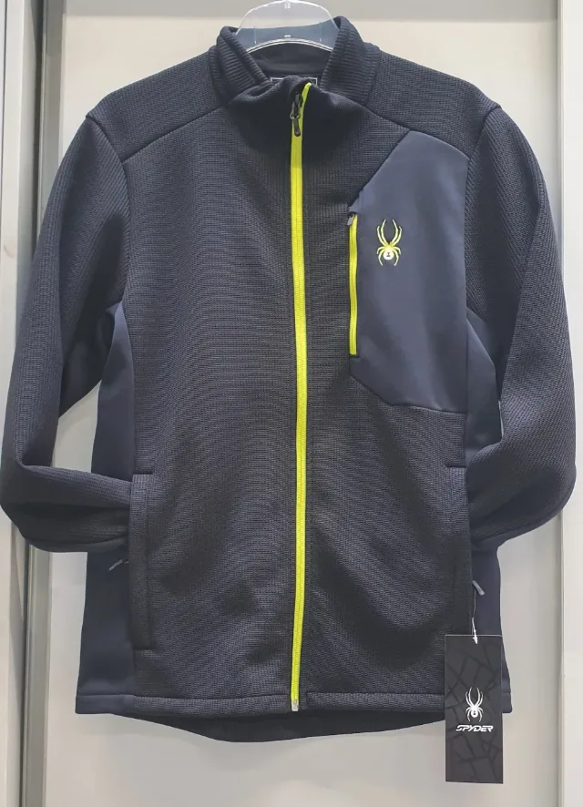 Spyder Jachetă Fleece Bărbați S – Produs Impecabil – Nou cu Etichetă – fotografia 1 din 6