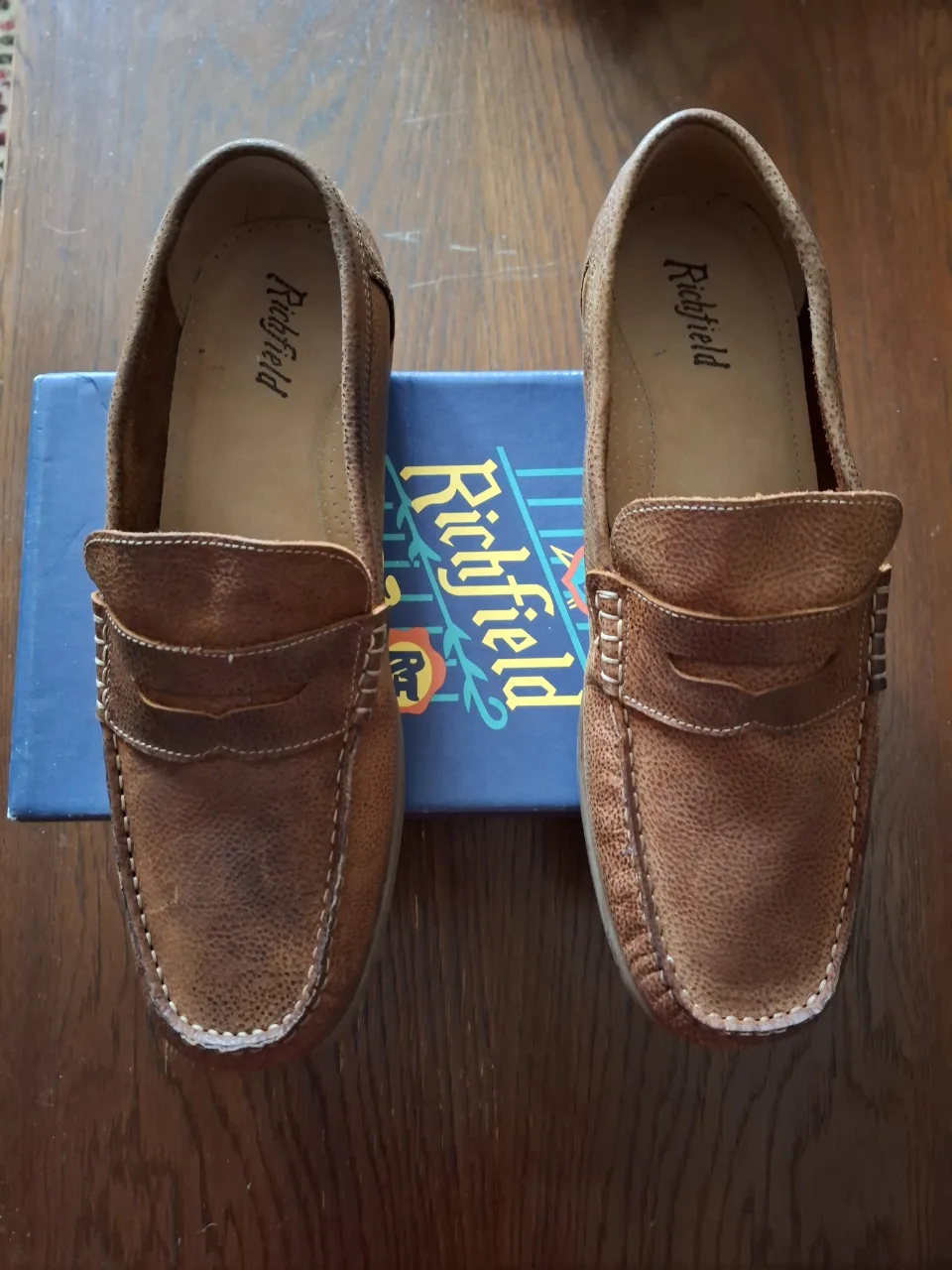 Pantofi barnati, Richfield. noi, msr. 46.Produsul in cutia originala. – Roman, Neamț