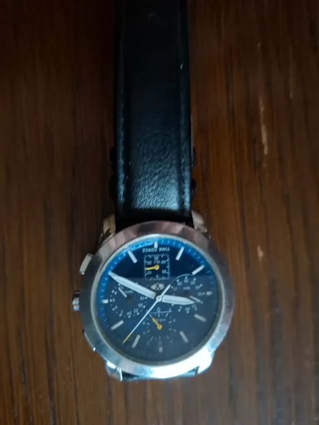 Ceas barbati, cronograf, Time Force, Stare foarte buna de functionare. – fotografia 1 din 2