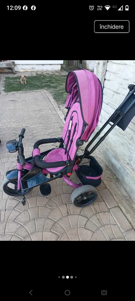 tricicletă cu poziție de somn – fotografia 3 din 4
