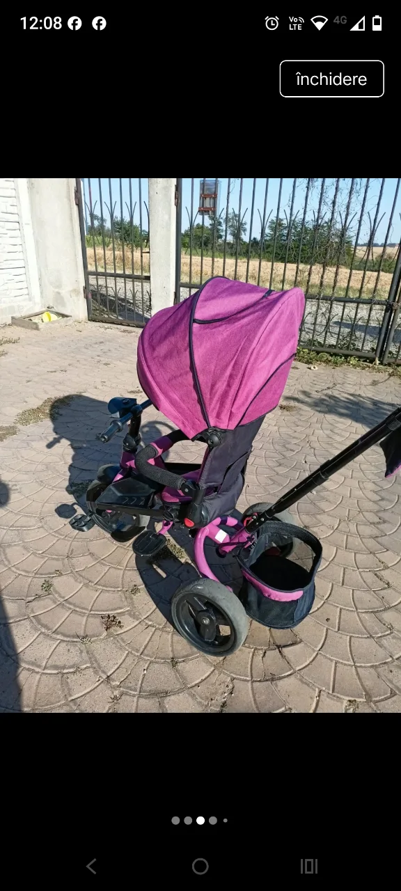 tricicletă cu poziție de somn – fotografia 4 din 4
