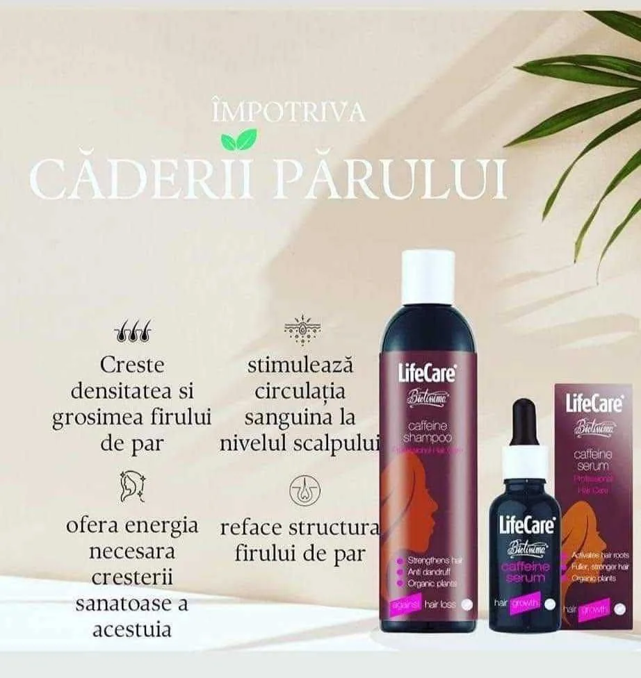 Set cofeină ser și șampon – Buzău, Buzău