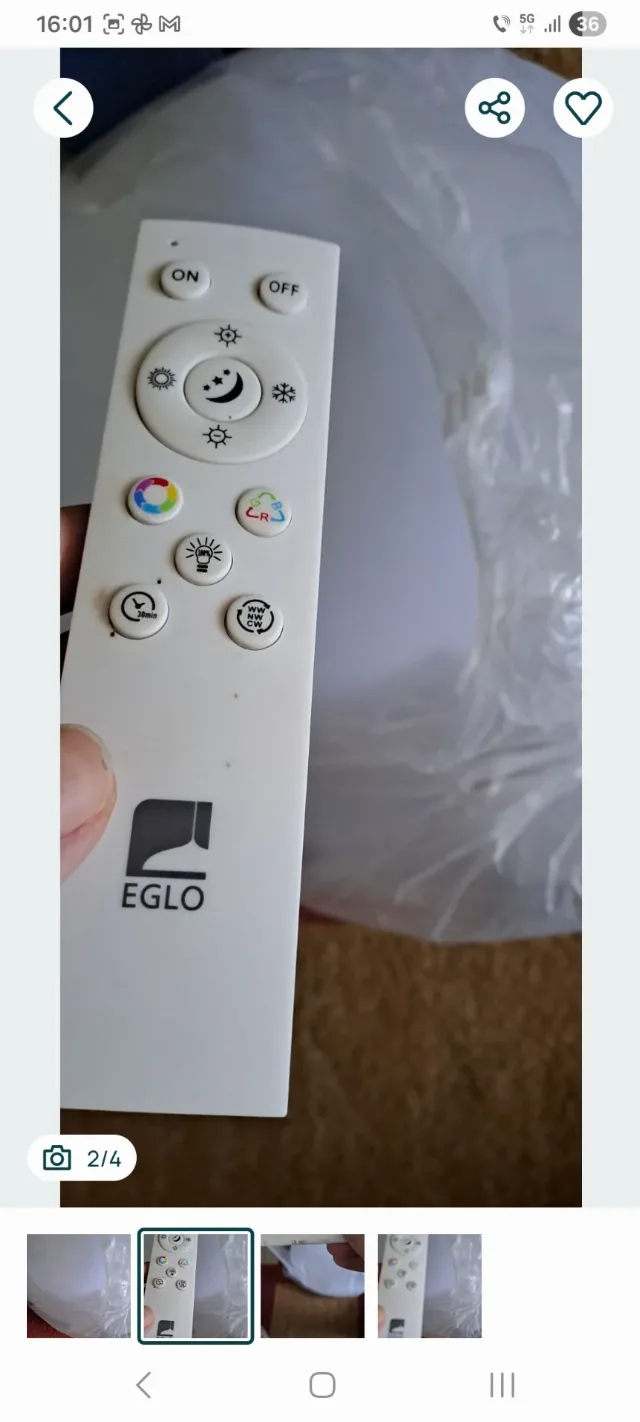 Lustra plafoniera led diverse lumini efecte – fotografia 2 din 2