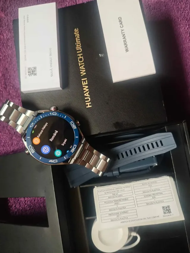 Huawei ultimate titanium blu – fotografia 3 din 5
