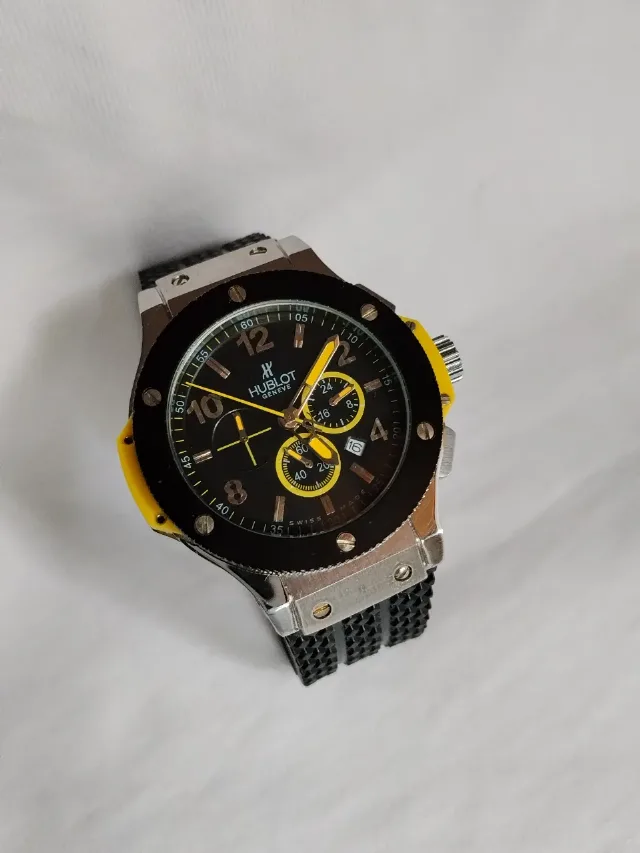 Ceas Chronograph curea Silicon – fotografia 7 din 7