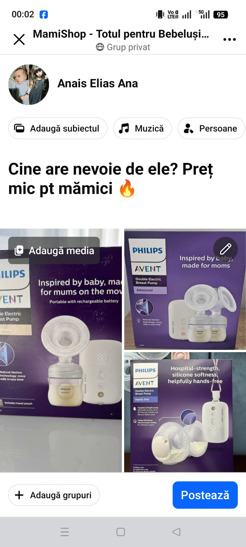 Produse bebe preț mic – fotografia 1 din 3