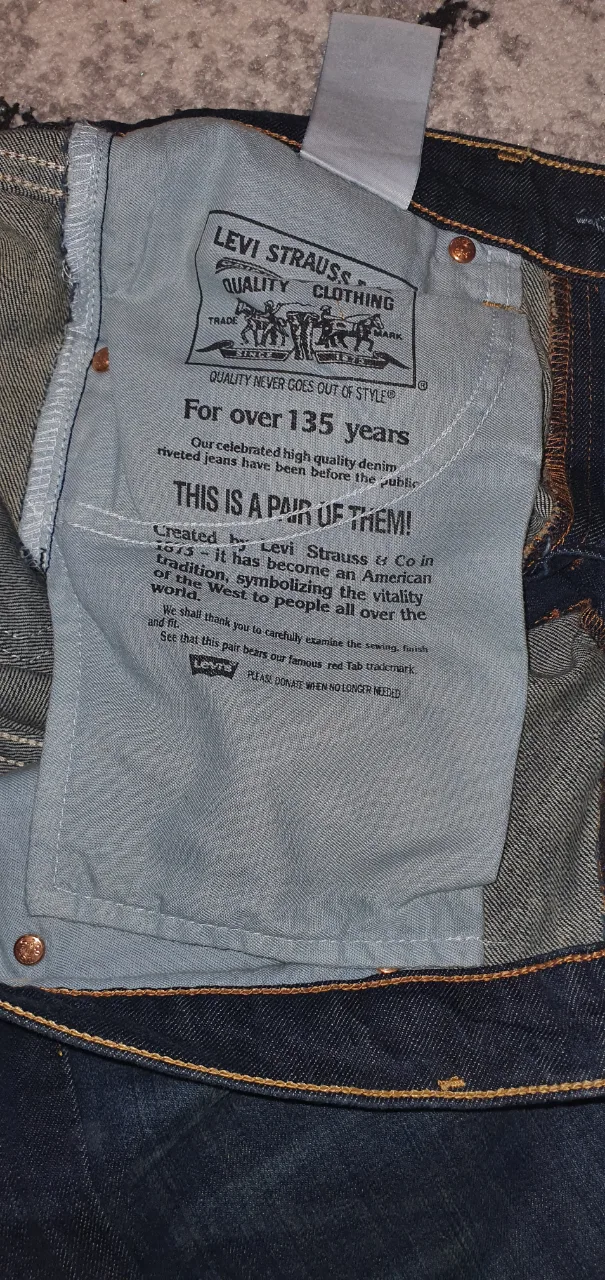 Levi’s Blugi Bărbați – Stare impecabilă – W30 L34 – fotografia 8 din 8