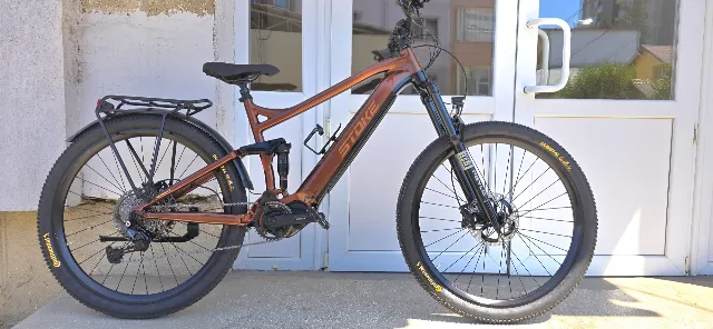 Bicicleta electrica full suspension – fotografia 3 din 8