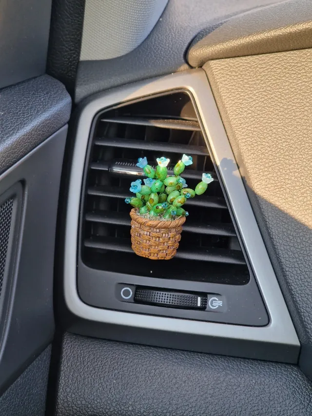 Cactus decorative pentru mașină – fotografia 5 din 5
