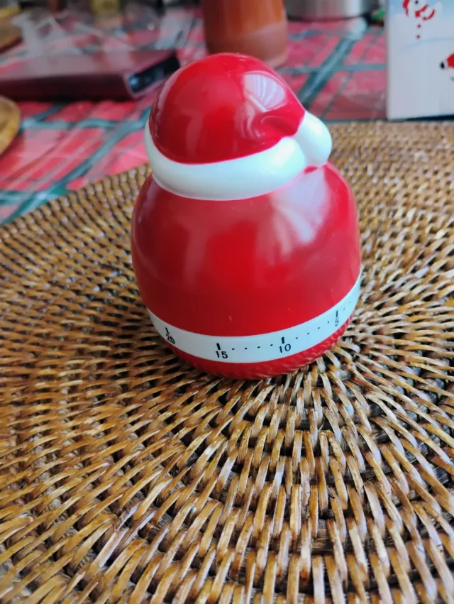 Temporizator bucătărie Moș Crăciun cu ambalaj original / Christmas Kitchen Timer – fotografia 2 din 4
