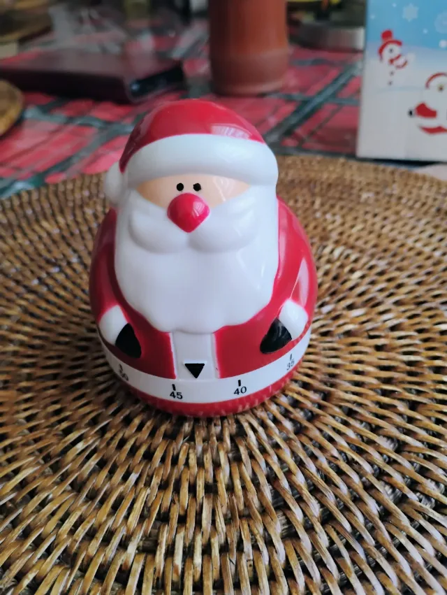 Temporizator bucătărie Moș Crăciun cu ambalaj original / Christmas Kitchen Timer – fotografia 1 din 4