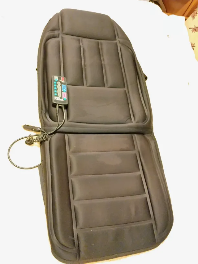 Husă Scaun Auto cu Masaj și Încălzire HoMedics Back Pleaser Vintage, Stare Foarte Bună – Ramnicu Valcea, Vâlcea