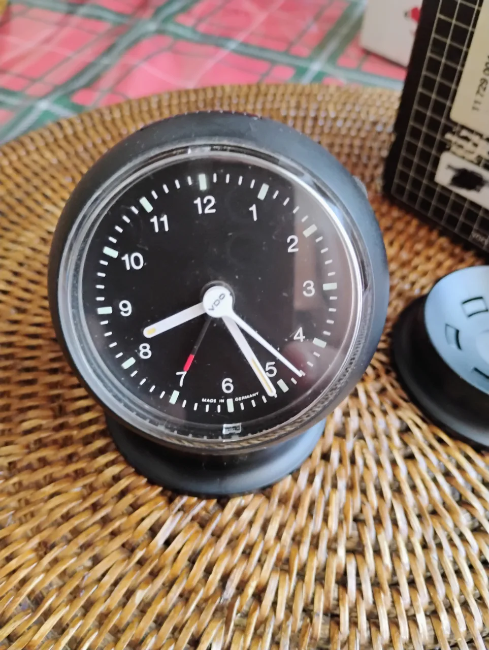 Ceas vintage VDO Quarz-Zeit BBC Brown Boveri / Vintage Ball Desk Clock German – Ramnicu Valcea, Vâlcea
