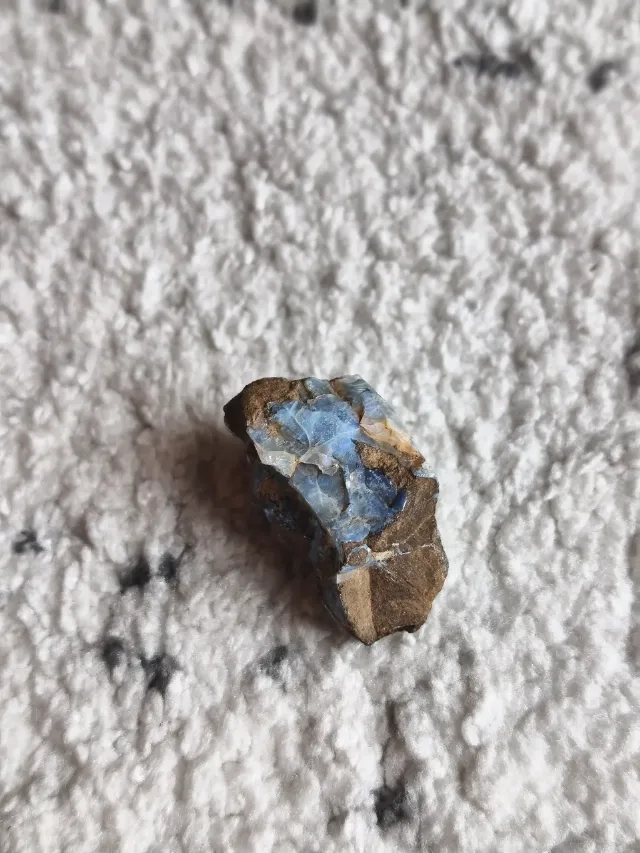 Opal Boulder Brut Natural (Australia) – Specimen de Colecție / Lapidat – fotografia 2 din 8