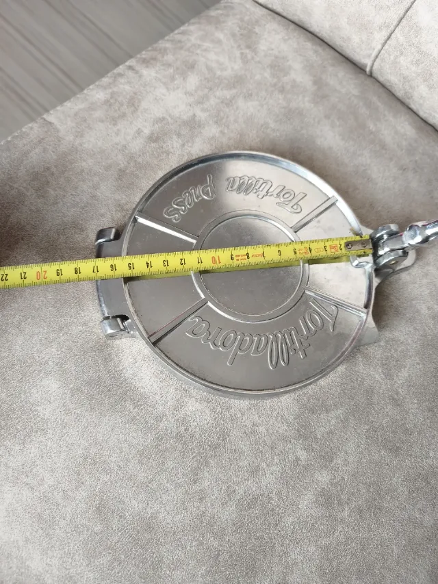 Presă Tortilla din Aluminiu (Tortilladora) – Model Tradițional, – fotografia 3 din 7