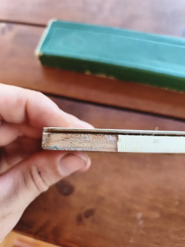 Rigla Calcul Vintage FABER-CASTELL (Ediție Tehnică Inginerie Civilă / Beton Armat) – Cu Toc Original – fotografia 5 din 8