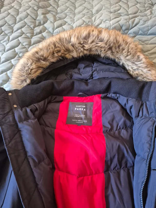 Scurta cu puf Tommy Hilfiger marimea 3xl cu puf – fotografia 2 din 7