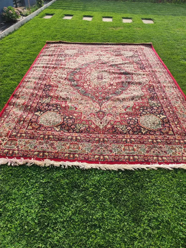 Covor persan romanesc nou lana 100% 2,5x3,5m lucrat manual – Braşov, Brașov