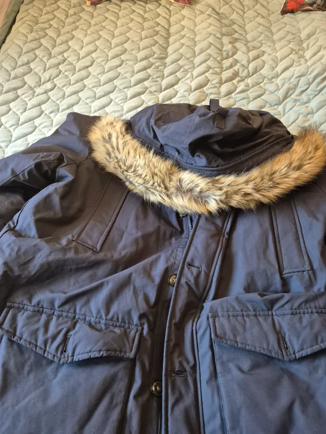 Scurta cu puf Tommy Hilfiger marimea 3xl cu puf – fotografia 3 din 7