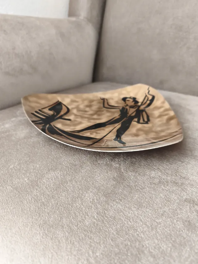 Tavă / Platou argintat de colecție WMF Ikora (Germany Silverplate) – Vintage Mid-Century – fotografia 4 din 8