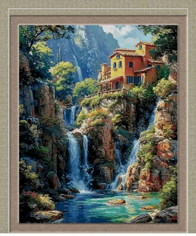Goblen CASA DINTRE CASCADE – Roman, Neamț