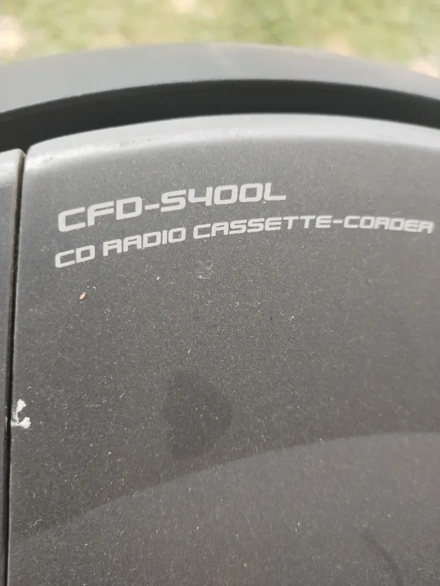 radio casetofon CD Sony cfd 5400l – fotografia 3 din 7