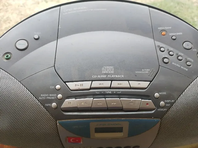 radio casetofon CD Sony cfd 5400l – fotografia 4 din 7