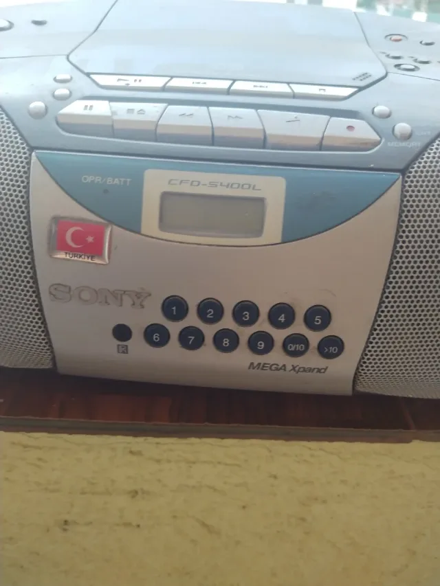 radio casetofon CD Sony cfd 5400l – fotografia 7 din 7