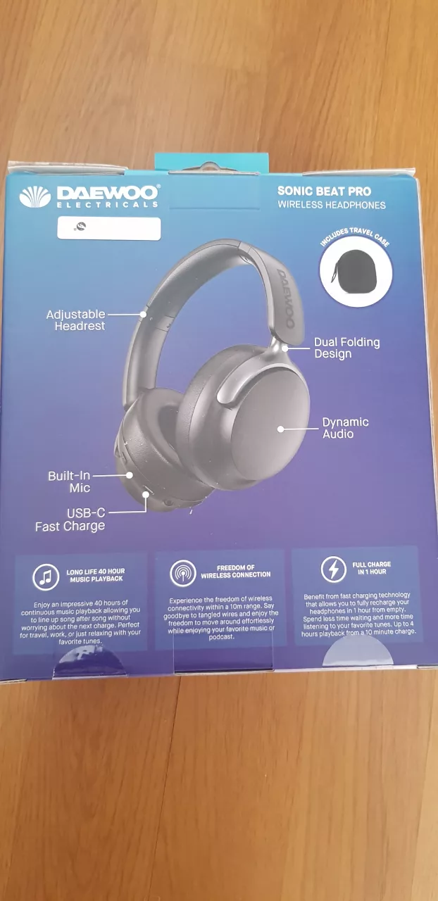 Casti audio wireless. – fotografia 2 din 2