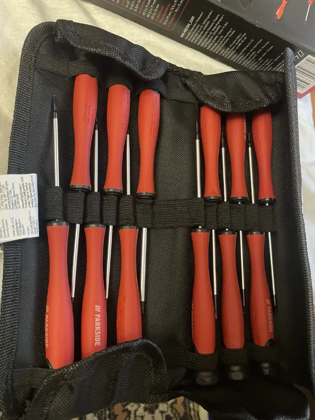 Set 12 șurubelnițe de precizie Parkside – fotografia 3 din 6