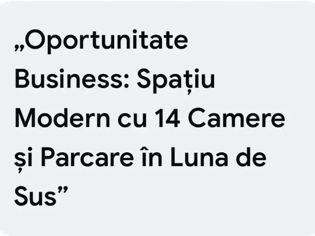Inchiriez in Luna de sus – Luna de Sus, Cluj