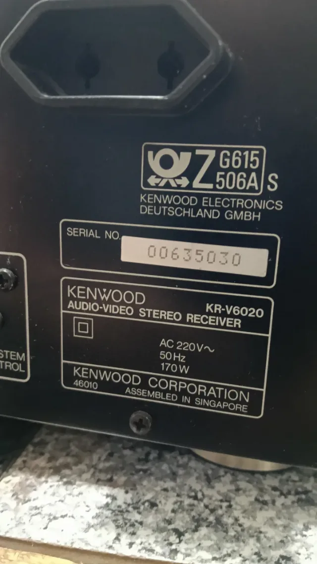 Amplituner Kenwood kr-v6020 – fotografia 3 din 8