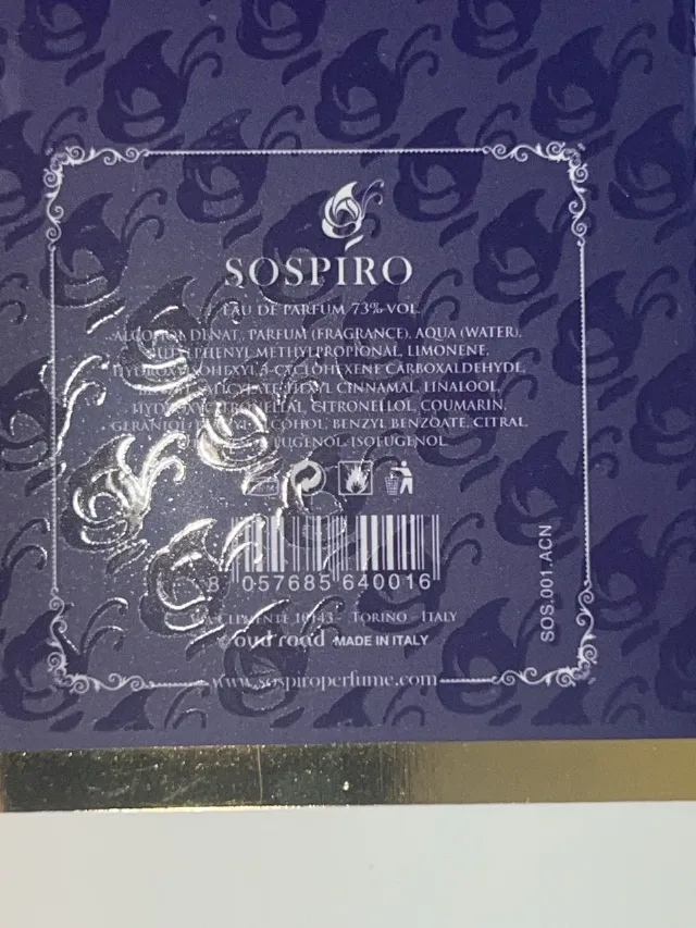 Parfum unisex  Sospiro – fotografia 3 din 6