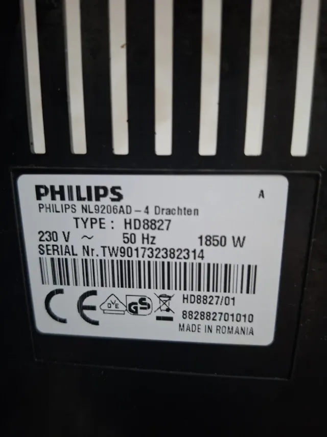 espressor Philips HD8827 – fotografia 4 din 4