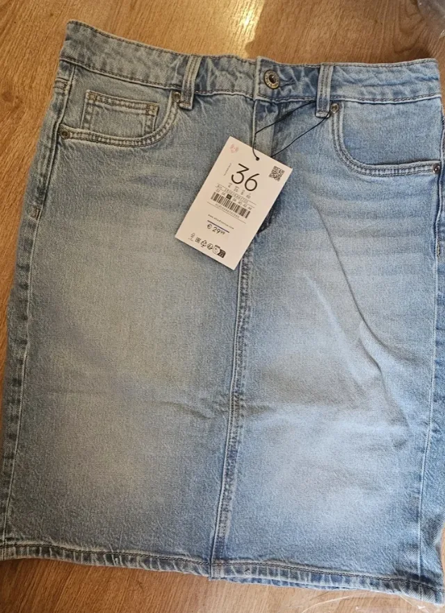 FUSTA MIDI STRADIVARIUS – fotografia 2 din 8
