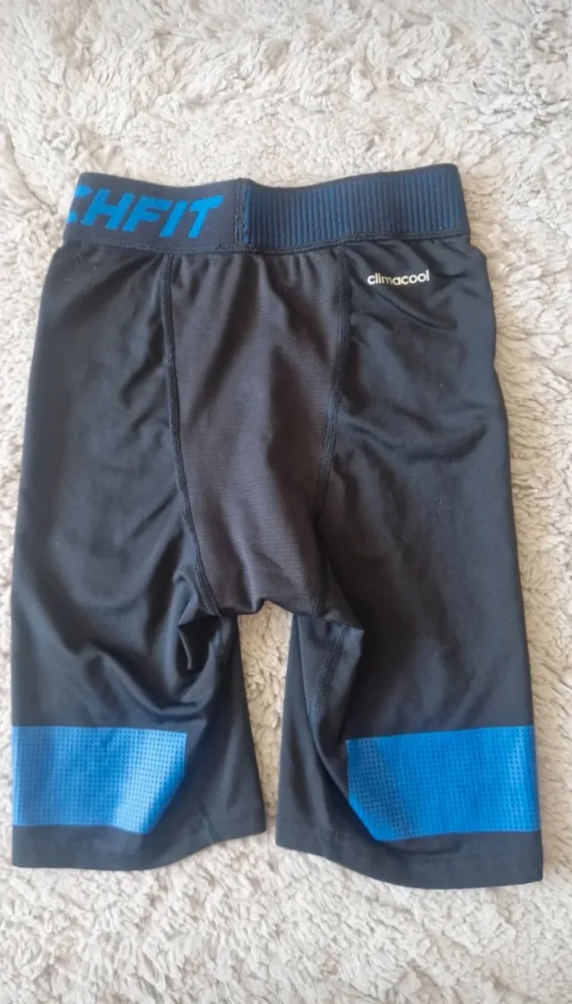 Colanti scurți de compresie Adidas Techfit Climacool – fotografia 3 din 4