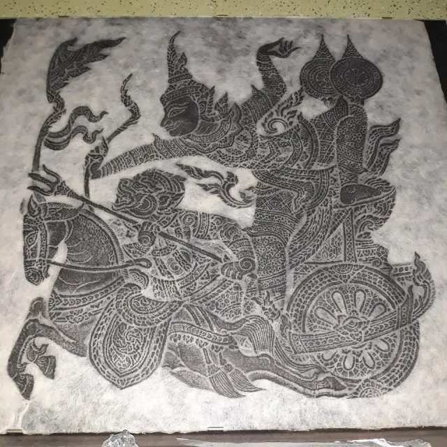 Car maroon Fire Dancer & Warrior 53x50cm,Thailanda – Oradea, Bihor