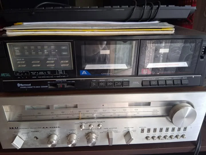 Sherwood CD345R Cassette Deck • Sunet Analogic Pur – Oradea, Bihor