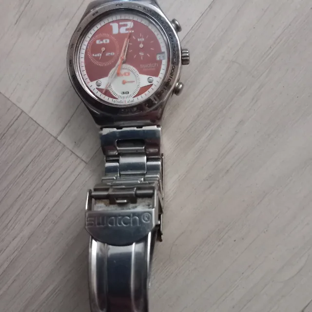 ceas swatch pe baterie necesita baterie merge bn la proba – fotografia 1 din 4