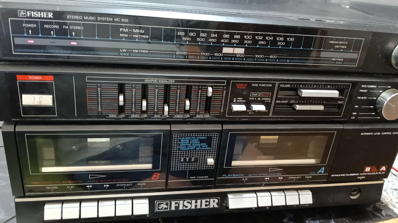 Sistem audio Fisher cu Pick up funcțional – Baia Mare, Maramureș