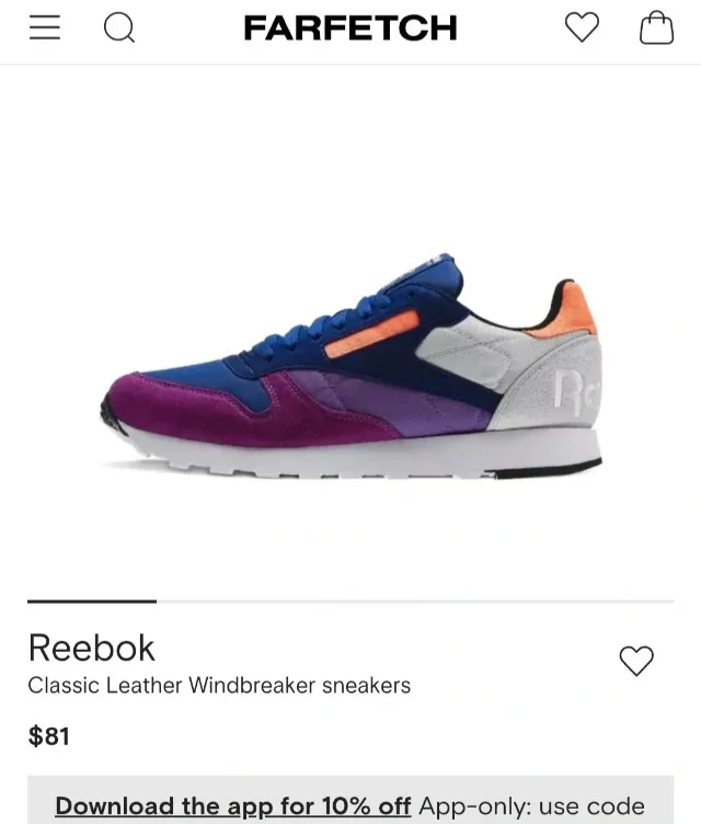 Adidasi modelul Reebok Classic Leather WB , marimea 43 – fotografia 3 din 6