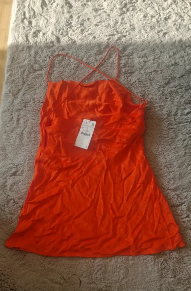 Rochie mini Zara, noua, marimea L – fotografia 5 din 8