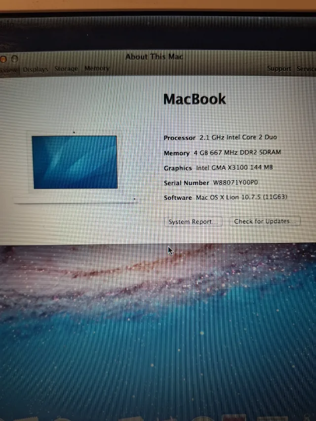 LAPTOP Apple MacBook A1181 – fotografia 3 din 8